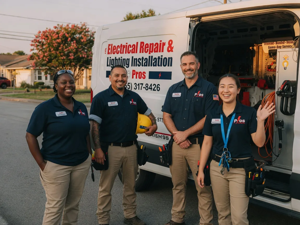 Licensed Electrician company in Simonton, TX